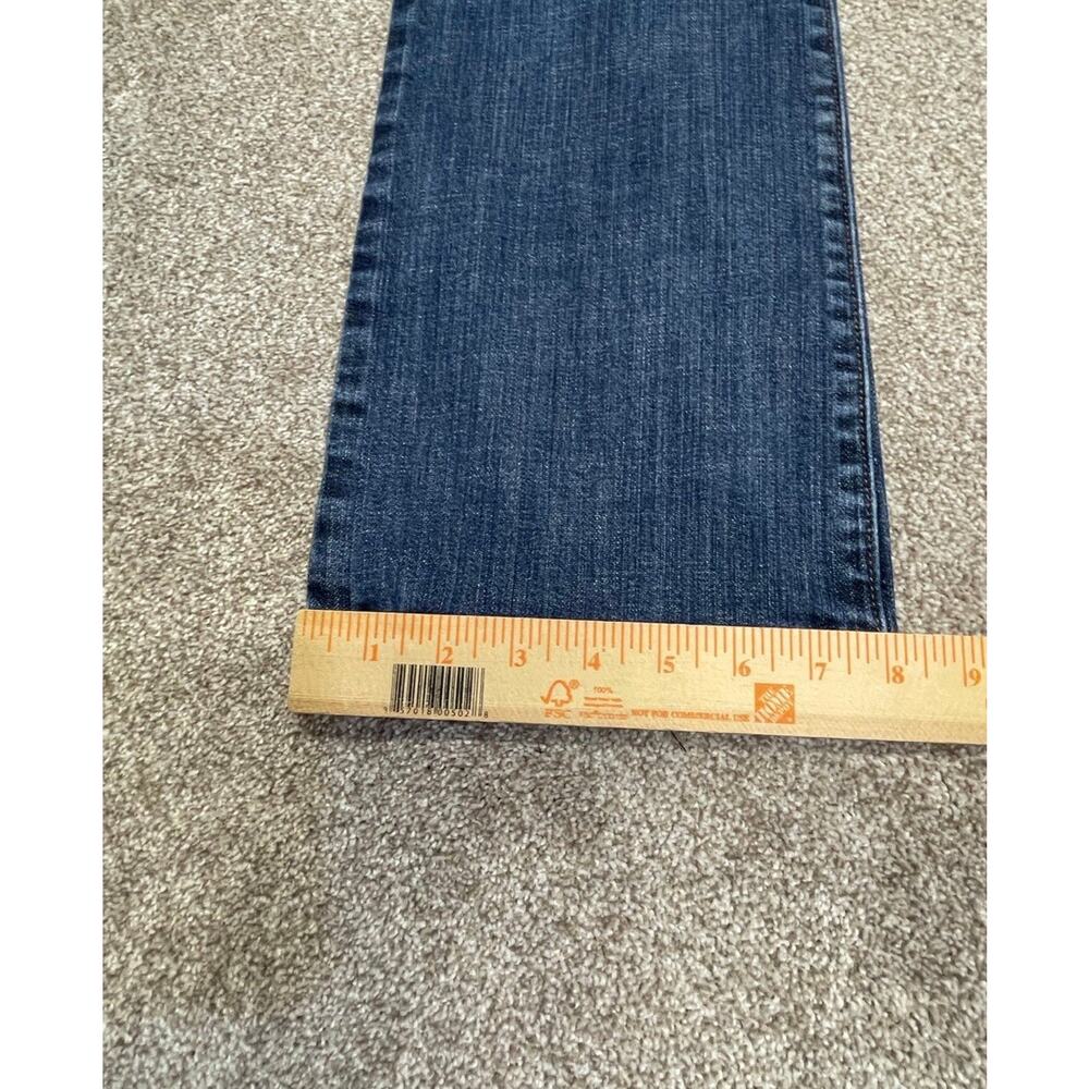 Y2K Indie Sleaze Gap Premium Bootcut Low Rise Jeans Size 8 Medium Wash Indigo - Picture 11 of 13